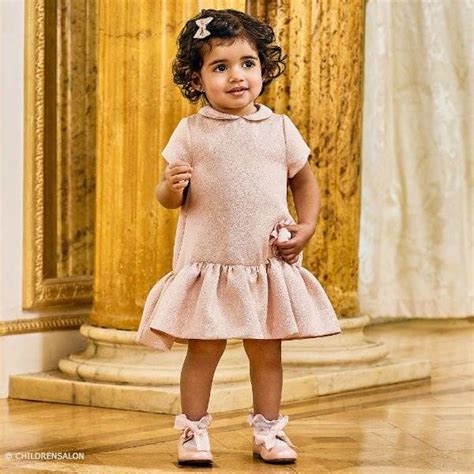 fendi girls pink glitter dress childran salon|Fendi Girls Dresses .